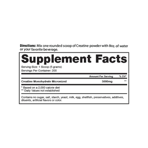 Dragon Pharma Creatina Monohidrato 300 Gr