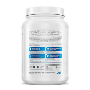MUSCLETECH GRASS FED  100% WHEY PROTEIN 1.8 Lb