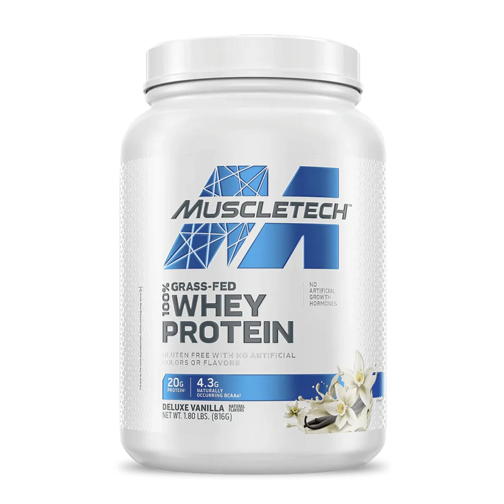 MUSCLETECH GRASS FED  100% WHEY PROTEIN 1.8 Lb