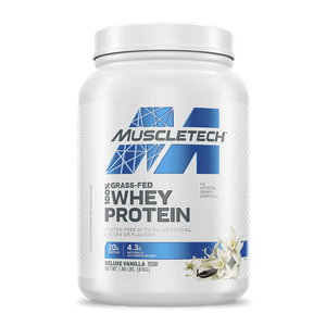 MUSCLETECH GRASS FED  100% WHEY PROTEIN 1.8 Lb